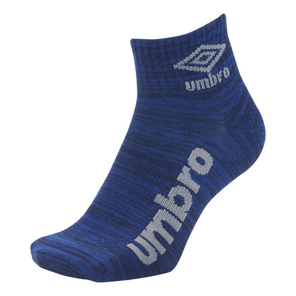 26fw アンブロ UMBRO UUAVJB03 3足組ショートソックス 3足セット 杢カラー つま先踵補強 土踏まずサポート
