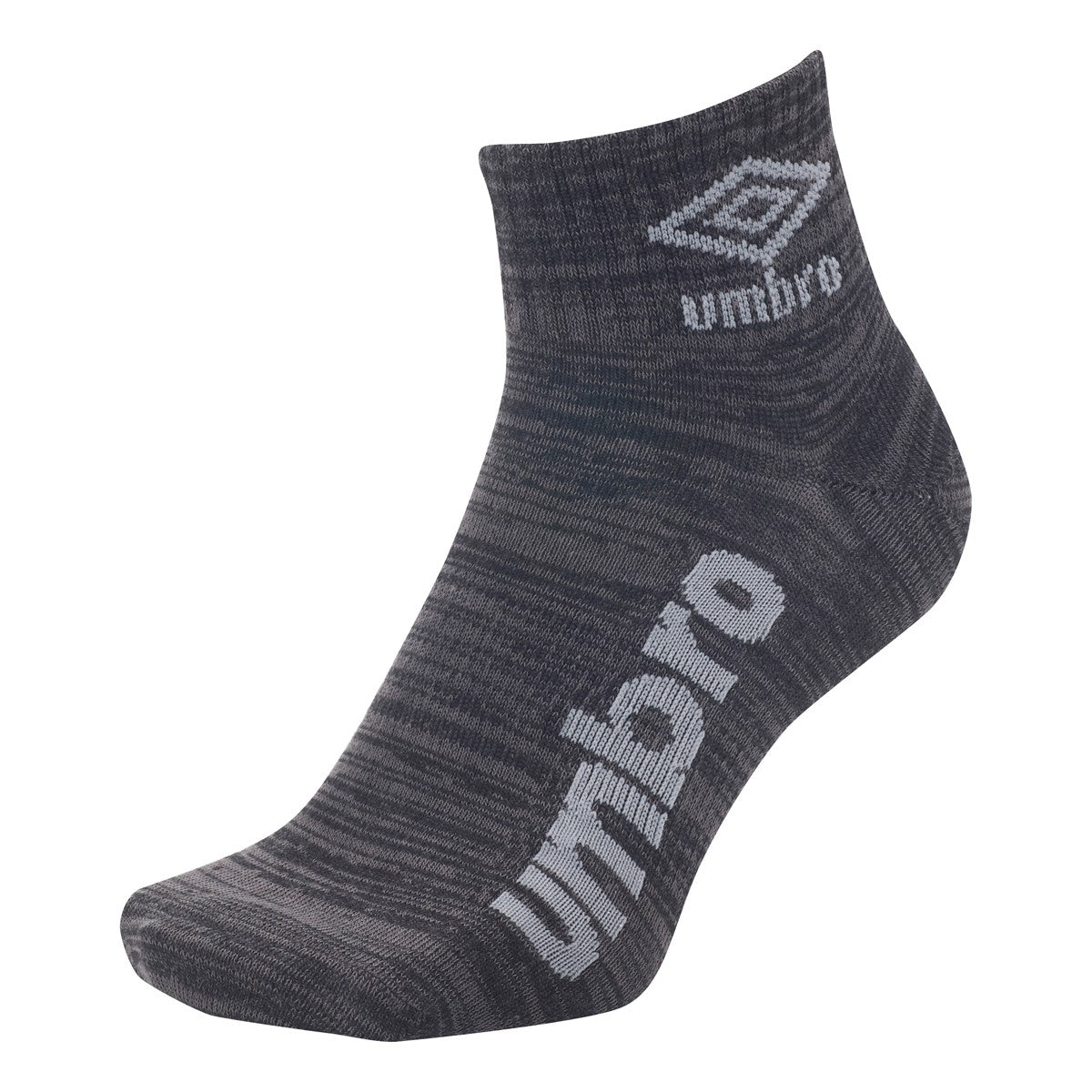 26fw アンブロ UMBRO UUAVJB03 3足組ショートソックス 3足セット 杢カラー つま先踵補強 土踏まずサポート