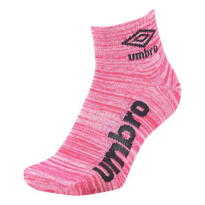 26fw アンブロ UMBRO UUAVJB03 3足組ショートソックス 3足セット 杢カラー つま先踵補強 土踏まずサポート