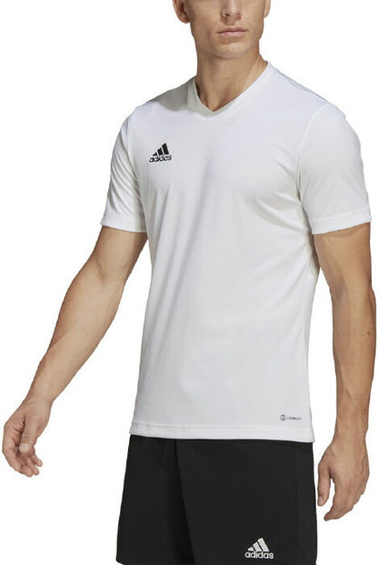 24fwアディダスADIDASZG48653_ENTRADA22_ジャージサッカーサッカーウェアプラクティスシャツ半袖ショートスリーブトレーニングトップジャージーAEROREADYスリムフィットVネック